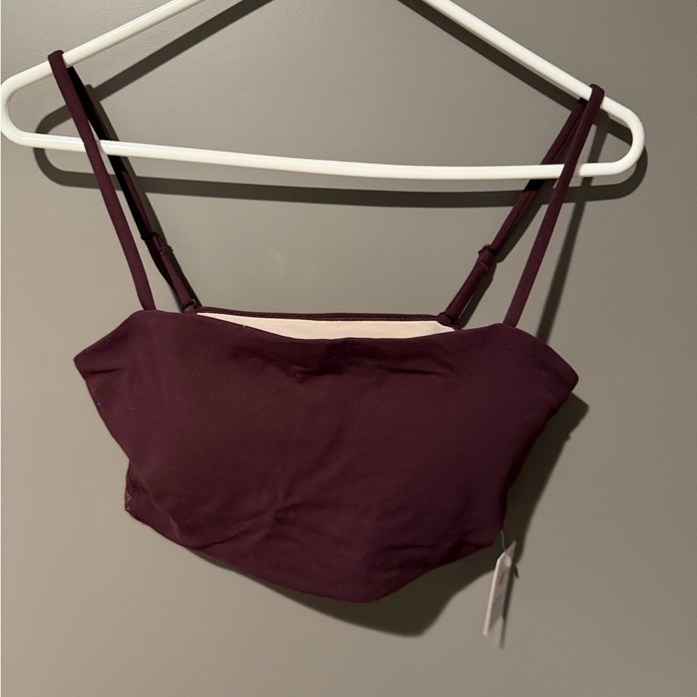 NEW Lululemon PLUM Lace-Back Yoga Bra - Picture 2 of 8